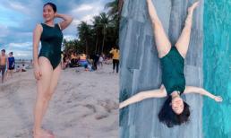 Đăng ảnh mặc đồ bơi, MC Cát Tường không quên 'đe' trước: 'coi cấm chê bai'