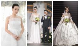 Cận cảnh 3 chiếc váy cưới của cô dâu Đàm Thu Trang: Trang phục cưới trong mơ của mọi cô gái