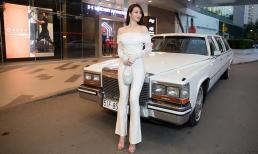 Khánh My chiếm hết spotlight với xe cổ đắt giá chuyên dành cho nguyên thủ quốc gia