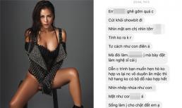 Nam Thư 'phản dame' khi bị chê đã đen còn bày đặt mặc đồ hở, 'cút ra khỏi showbiz'