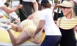 Đi nghỉ ở Ý cùng Orlando Bloom và 'tình tin đồn' của Lady Gaga, Katy Perry 'muối mặt' vì bị mắc kẹt khi trèo lên xuồng