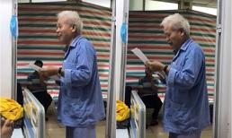 Trước khi phẫu thuật ung thư, cụ ông 74 tuổi vẫn lạc quan đọc thơ động viên bạn cùng phòng