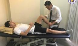 Không kịp bình phục chấn thương, trung vệ Đình Trọng mất SEA Games 30