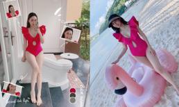 Diện đồ bơi giống em gái, Á hậu Ngô Trà My có nóng bỏng hơn?