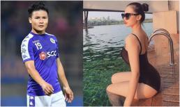 Hé lộ dung nhan hot girl nóng bỏng được cho là bạn gái mới của Quang Hải