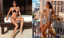 'Gái hai con' Trúc Linh khiến fan xuýt xoa khi khoe vóc dáng đẹp từng 'cen-ti-mét'