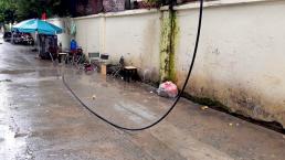 Đang uống cà phê, khách bị điện giật tử vong