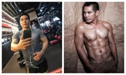  Trung Dũng 'đốn tim' loạt fan nữ khi khoe cơ bắp cuồn cuộn dù ở ngưỡng 46