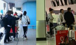 Đông Nhi - Ông Cao Thắng diện đồ đôi, nắm tay cực tình ở sân bay