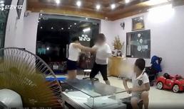 Chồng thẳng tay tát vợ tới tấp trước mặt 2 con nhỏ khiến nhiều người phẫn nộ