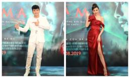 Đan Trường lịch lãm với vest trắng, Ngọc Duyên cuốn hút với sắc đỏ và đầm xẻ tà