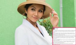 Hoa hậu H'Hen Niê bức xúc lên tiếng khi bị cho là thêu dệt gia cảnh nghèo khó