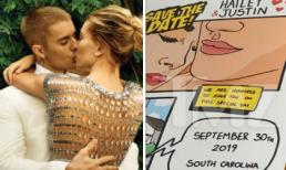 Thiệp cưới đặc biệt của Justin Bieber và Hailey Baldwin hé lộ thời gian, địa điểm tổ chức hôn lễ 