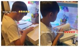 Hà Hồ bật mí bí quyết giúp con trai nói tiếng Anh như gió