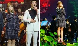 'Én nhỏ' Triệu Vy diện cả cây ca rô nhưng lại mất điểm vì đôi giày 'lạc quẻ'