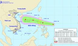 Áp thấp sắp mạnh thành bão tiến vào Biển Đông dịp nghỉ lễ 2/9