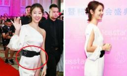 Lâm Tâm Như bị soi vòng bụng nhô cao giữa tin đồn mang thai lần 2 