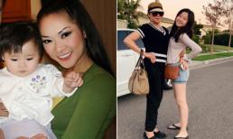 Bẵng đi một thời gian, con gái Như Quỳnh đã cao lớn phổng phao như thiếu nữ