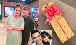 Phá nét khi sắp lâm bồn, Lê Phương vẫn được chồng yêu thương, tự tay làm quà sinh nhật đặc biệt
