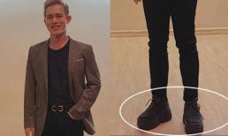 Quang Anh 'mừng rơi nước mắt' vì đi dày độn tới 9cm, nâng dáng chuẩn được một tẹo