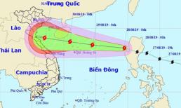 Bão Podul vào Biển Đông, sức gió 60-75 km/h