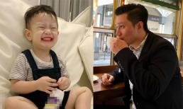 Hình ảnh vui tươi, hồn nhiên của con trai Việt Anh sau khi bố mẹ ly hôn