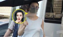 Bị đồn thổi bí mật sinh con, Phạm Băng Băng vô tư mặc đồ rộng thùng thình để lộ vòng 2 đáng chú ý 