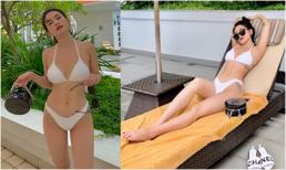 Sĩ Thanh diện bikini bé xíu phô diễn đường cong đẹp 'lịm tim'