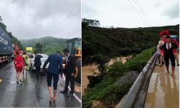 Chú rể hạnh phúc cõng cô dâu vượt qua đoạn đường ngập nước và bùn để về nhà chồng