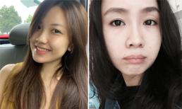 Đọ mặt mộc ngoài đời của Trà tiểu tam và vợ chính thất phim 'Hoa hồng trên ngực trái'