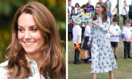 Công nương Kate Middleton thanh lịch với đầm họa tiết hoa giá gần 50 triệu đồng