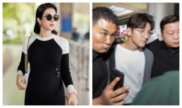 Diệp Lâm Anh kín đáo, 'vác' bụng bầu đi đón tài tử Ji Chang Wook 
