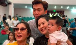 Con trai Thanh Thuý - Đức Thịnh lần đầu được dự lễ giỗ tổ