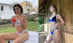 Sở hữu vòng một khiêm tốn, Tú Hảo The Face vẫn cực nóng bỏng khi diện bikini