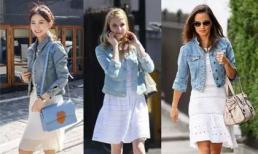 5 cách kết hợp 'kinh điển' với áo khoác denim