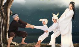 Bộ ảnh đón Tết Trung thu đẹp như cổ tích của gia đình Lâm Vĩ Dạ