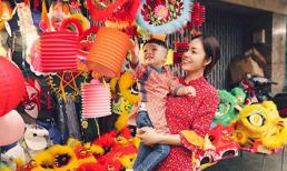 Tan chảy với khoảnh khắc ngọt ngào của Dương Cẩm Lynh và con trai dịp Trung thu