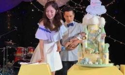 Vợ chồng mỹ nhân 'Ỷ thiên đồ long ký' chi hơn 4 tỷ đồng làm tiệc đầy tháng cho quý tử 