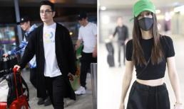 Huỳnh Hiểu Minh - Angelababy: Kẻ trước người sau lẻ bóng đến sân bay, phớt lờ câu hỏi về đối phương