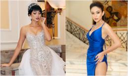 H'Hen Niê thần thái nữ hoàng, Mâu Thủy diện váy xẻ siêu gợi cảm trên ghế nóng