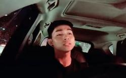 Vắng đám bạn ồn ào, Jun Phạm lặng lẽ một mình thể hiện hit 'Cô đơn' trên 'chiếc xe quyền năng'