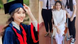 Nụ cười rạng rỡ của nữ sinh liệt cả hai chân