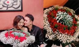 Tổ chức sinh nhật cho vợ chưa cưới, Phan Mạnh Quỳnh tặng bóa hoa khủng khiến chị em nào cũng mê