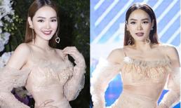 Chiếc váy cũn cỡn phản chủ khiến Minh Hằng bị nghi lộ nội y trong lúc biểu diễn