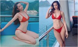 'Mỹ nhân có vòng ba đẹp nhất showbiz Việt' khoe body bỏng mắt với bikini