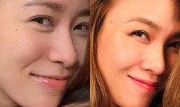 Rõ ràng không liên quan nhau nhưng ở góc ảnh này, Xa Thi Mạn và Mỹ Tâm cứ như chị em sinh đôi