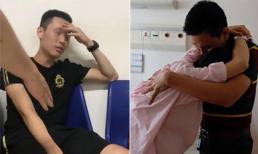  Đưa vợ đi đẻ, ông chồng trẻ bật khóc nức nở khi nghe thấy âm thanh này 