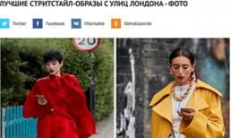 Khánh Linh The Face được truyền thông quốc tế tại London Fashion Week bủa vây