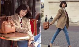 Hoa hậu Hương Giang cực cá tính khi để tóc ngắn, dảo bước ở Paris hoa lệ