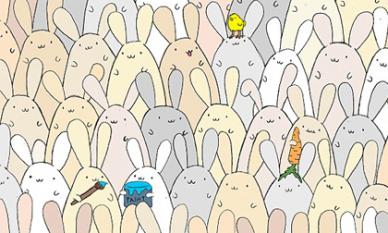 Đố bạn tìm ra trứng Phục sinh và khoai tây trong những bức ảnh này